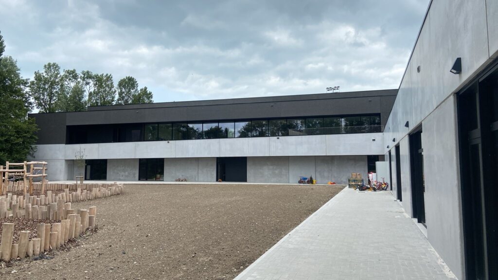 Blowerdoortest jeugd-en sportcentrum Nieuwpoort