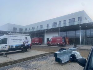 blowerdoortesten industrie units Zabra te Diest